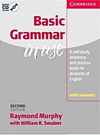 [중고] Basic Grammar in Use With Answers and Audio CD : Self-study Reference and Practice for Students of English (Package, American English ed)