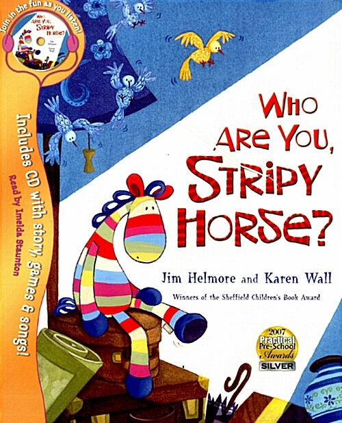 [중고] Who are You, Stripy Horse? (Paperback + CD 1장)