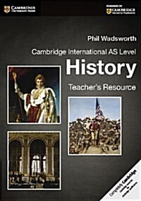 Cambridge International as Level History Teachers Resource CD-ROM (CD-ROM)