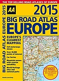 Big Road Atlas Europe 2015 (Spiral Bound, 10 Rev ed)