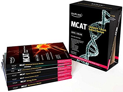 Kaplan MCAT Complete 7-Book Subject Review: Book + Online (Paperback, 2)