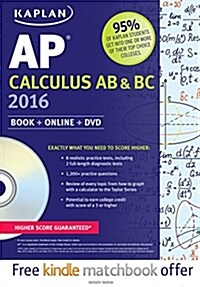 Kaplan AP Calculus AB & BC 2016: Book + DVD (Paperback, 2)