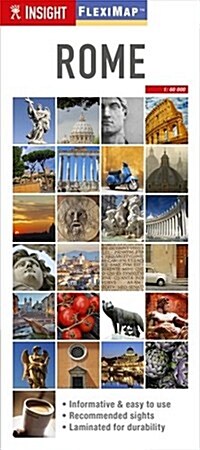Insight Guides Flexi Map Rome (Sheet Map, 5 Revised edition)