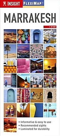 Insight Guides Flexi Map Marrakesh (Sheet Map, 3 Revised edition)