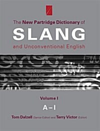 NEW PARTRIDGE DICT SLANG    V1 (Hardcover, 1st)