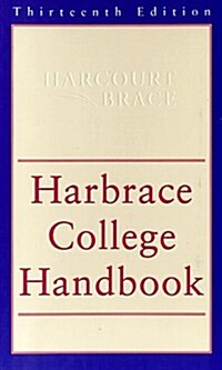 Harbrace College Handbookw/1998 Mla Style Manual Updates (13th ed) (Hardcover, 13th)