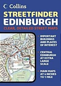 Edinburgh Streetfinder Colour Atlas (Paperback, New ed)