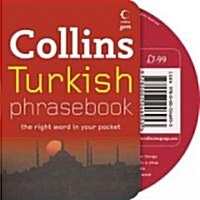 Collins Turkish Phrasebook (Paperback, Compact Disc, Mini)