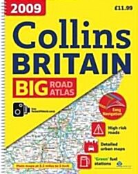 2009 Collins Big Road Atlas Britain (Spiral Bound, New A3 ed)