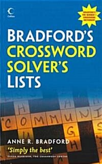 Collins Bradfords Crossword Solvers Lists (Paperback, 2nd)