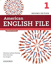 [중고] American English File: Level 1: Student Book (Multiple-component retail product, 2 Revised edition)