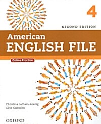 [중고] American English File: 4: Student Book with Online Practice (Multiple-component retail product, 2 Revised edition)
