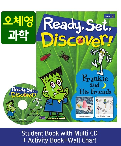Pack-Ready, Set, Discover ! 2 : Frankie and his Friends (SB+Multi CD+AB+Wall Chart)