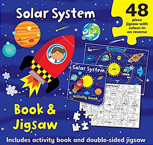 Solar System Book and Jigsaw (Paperback)