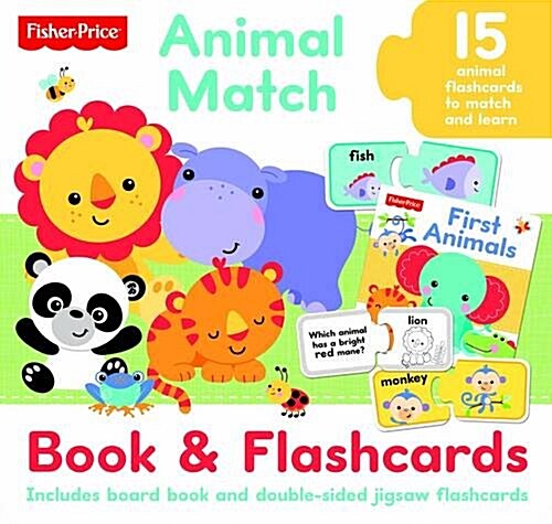 Fisher Price Jigsaw Flashcards Animal Match (Paperback)