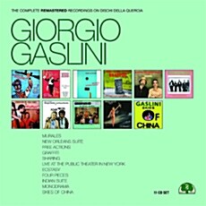 [수입] Giorgio Gaslini - Giorgio Gaslini: The Complete Remastered Recordings On Dischi Della Quercia [11CD Deluxe Boxset]