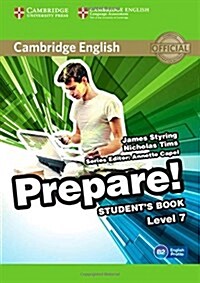 Cambridge English Prepare! Level 7 Students Book (Paperback)