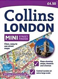 Collins London Mini Streetfinder (Paperback)