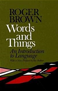 Words and Things (Paperback)