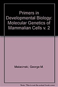 Molecular Genetics of Mammalian Cells (Hardcover)