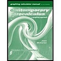 Graphing Calculator Manual for Hungerfords Contemporary Precalculus: A Graphing Approach , 3rd [With CDROM] (Paperback, 3rd, Revised)