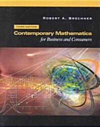 Contemporary Mathematics for Business and Consumers (Paperback, CD-ROM, 3rd)