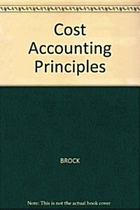Cost Accounting Principles (Hardcover, 5th, Signed)