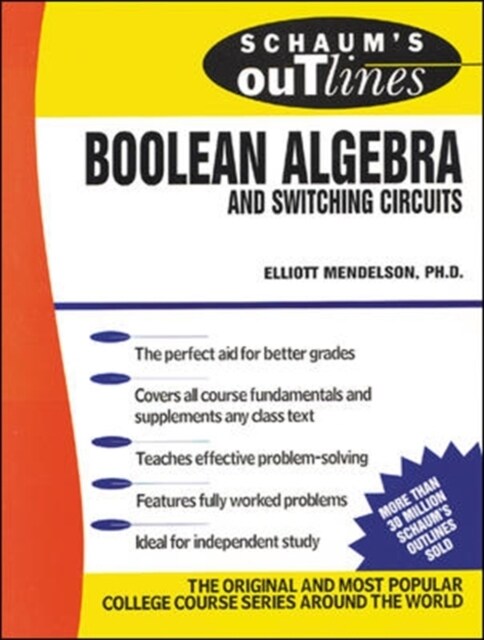 Schaums Outline of Boolean Algebra and Switching Circuits (Paperback)