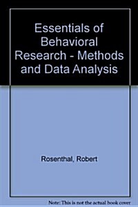 Essentials of Behavioral Research (Paperback, 2nd)