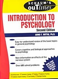 Schaums Outline of Introduction to Psychology (Paperback, 2, Revised)
