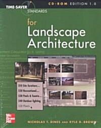 Time-Saver Standards for Landscape Architecture (CD-ROM)