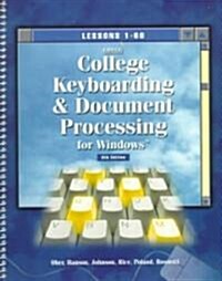 Gregg College Keybroading and Document Processing for Windows (Paperback, 8th)
