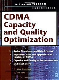 CDMA Capacity and Quality Optimization (Hardcover)