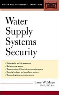 Water Supply Systems Security (Hardcover)