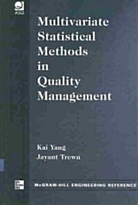 Multivariate Statistical Methods in Quality Management (Hardcover)
