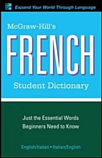 McGraw-Hills French Student Dictionary (Paperback)