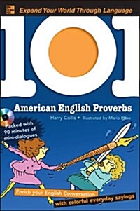 101 American English Proverbs [With MP3] (Paperback)