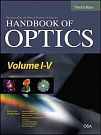 Handbook of Optics Third Edition, 5 Volume Set (Hardcover, 3, Revised)