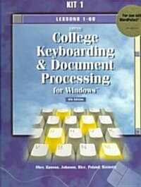 Gregg College Keyboarding & Document Processing for Windows (Paperback, 8th)