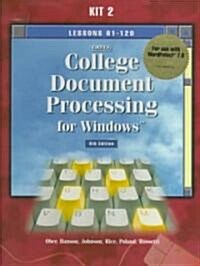 Gregg College Document Processing for Windows (Paperback, 8th)