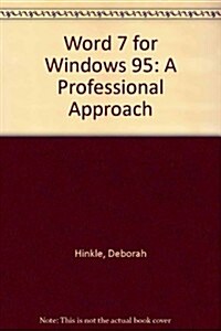 Word 7 for Windows 95 (Hardcover, Diskette)