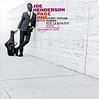[수입] Joe Henderson - Page One (Ltd. Ed)(Remastered)(SHM-CD)(일본반)