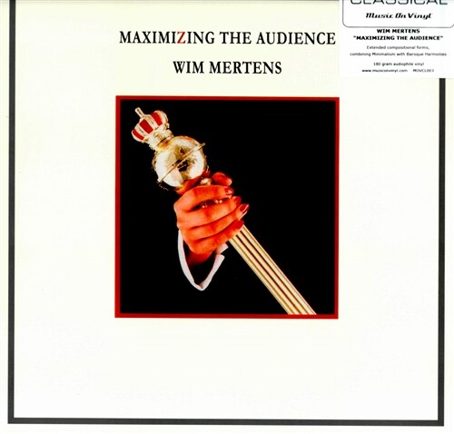 [수입] 메르텐스 : Maximizing The Audience [180g 2LP]