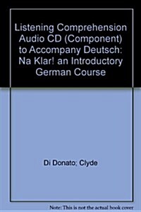 Listening Comprehension Audio Cd to Accompany Deutsch (Audio CD, 4th)