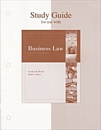 Study Guide to Accompany Business Law with Ucc Applications (Paperback, 11)