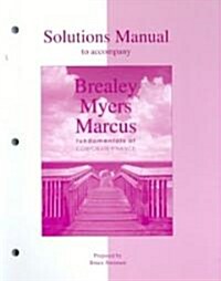 Solutions Manual to Accompany Fundamentals of Corporate Finance (Paperback)