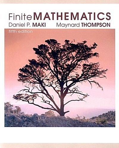 Finite Mathematics (Paperback, 5)