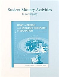 Student Cd And Student Workbook for Use With How to Design And Evaluate Research (Paperback, 6th)