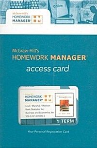 Linds Basic Statistics for Business & Economics Homework Manager Pass Code (Pass Code, 6th)
