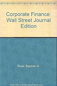 Corporate Finance (Hardcover, 6th, PCK)